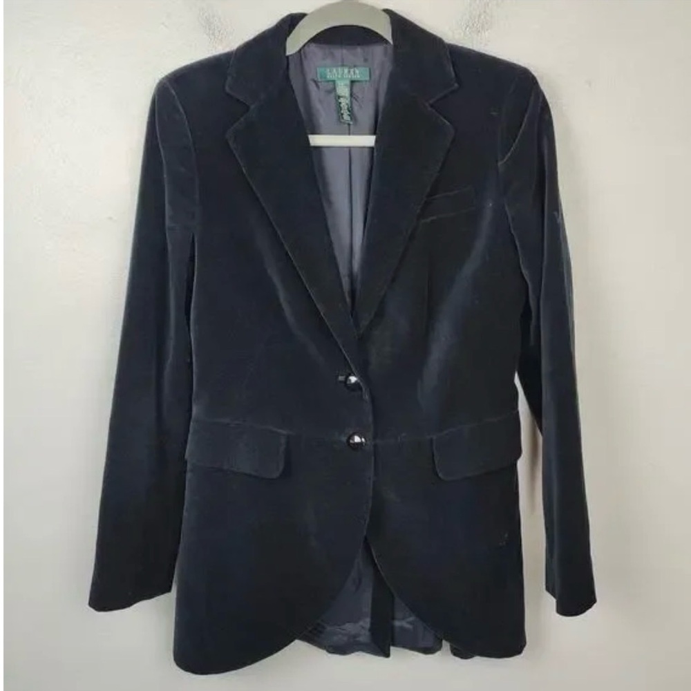 Ralph Lauren Women's Dark Gray Blazer
